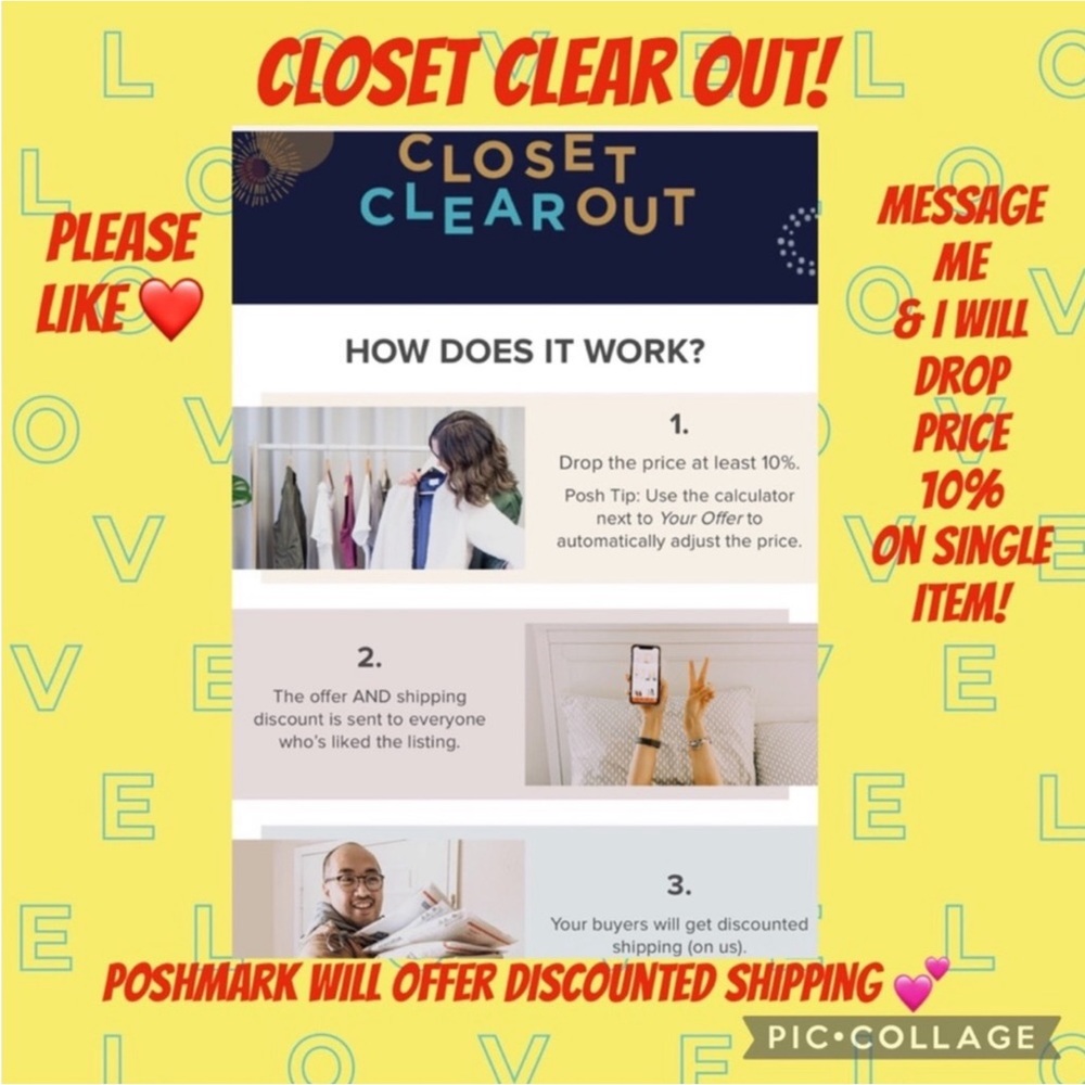 Closet clear out 411